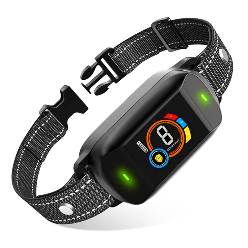 Hot Dog Press - Color Screen Waterproof Dog Bark Collar