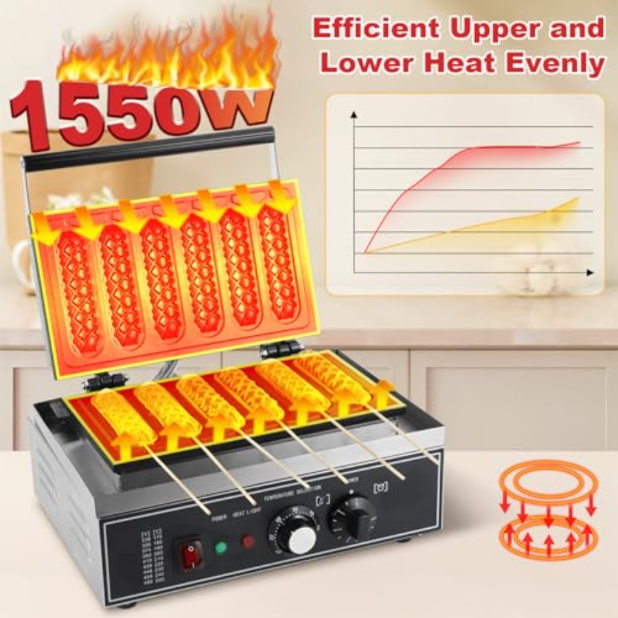 Commercial Corn Dog Maker 1550 - Corn Dog Stick 评论和价格