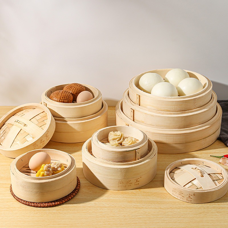 Chinese Steamer Bamboo Steamer - Bao Steamer Bamboo 评论和价格