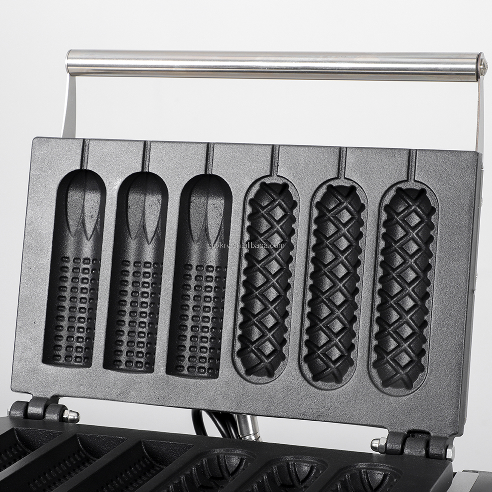 Electric 110/220V Hot Dog Waff - Corn Dog Stick 评论和价格
