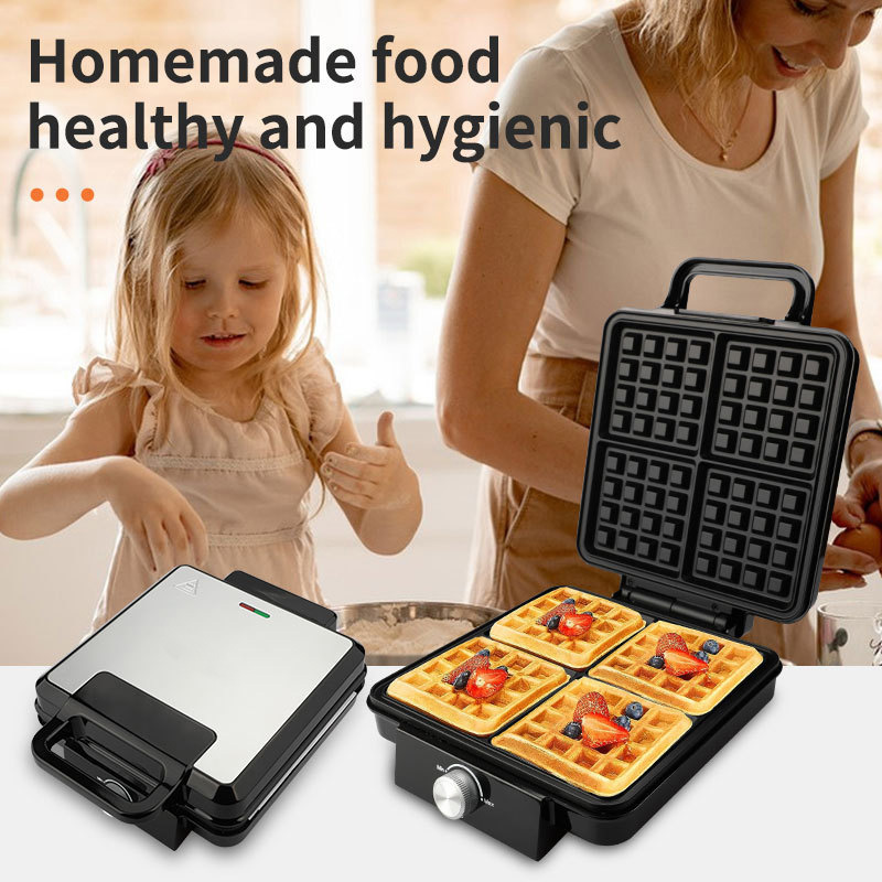 Reemix 4-Slice Belgian Mini Wa - Mini Pancake Griddle 评论和价格
