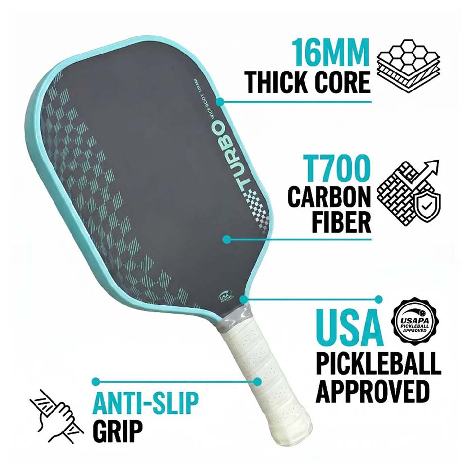 USAPA Approved T700 Carbon Fib - Crepe Pan Carbon 评论和价格