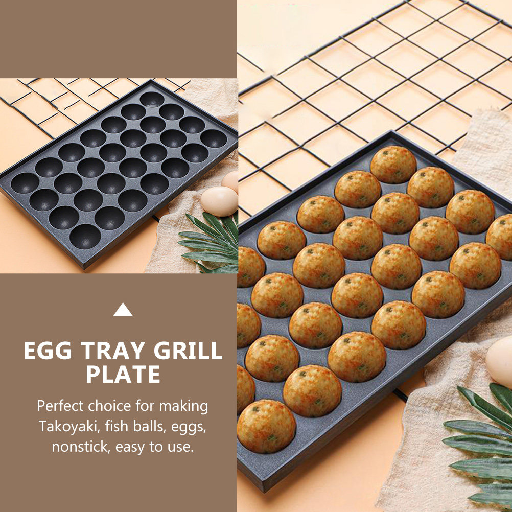 1Pcs Octopus Balls Maker Nonst - Takoyaki Grill Plate 评论和价格