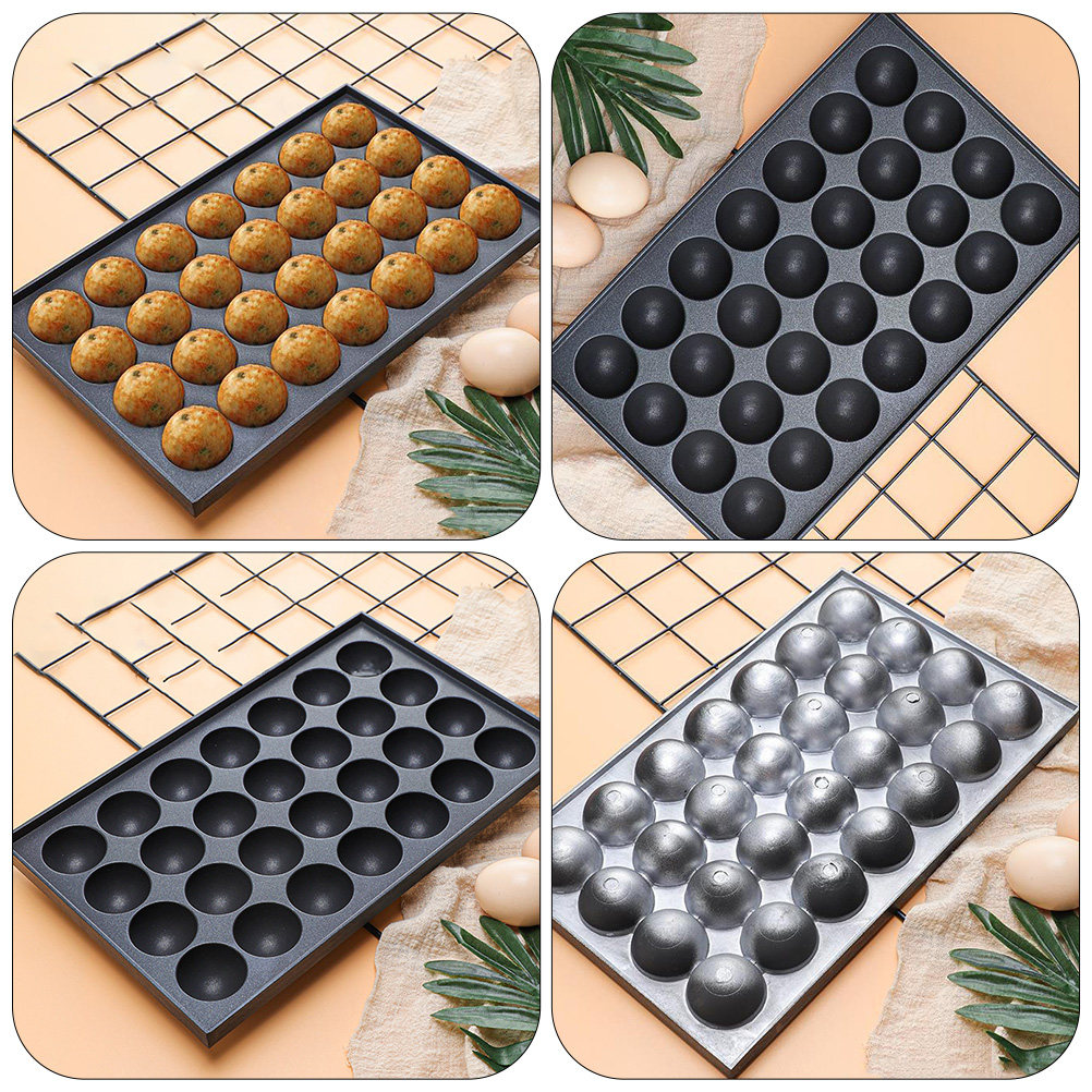 1Pcs Octopus Balls Maker Nonst - Takoyaki Grill Plate 评论和价格