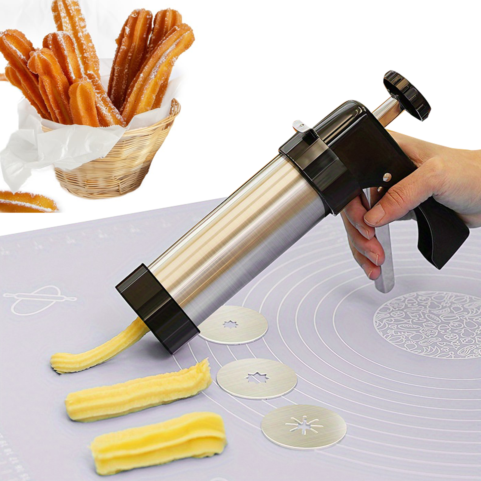Traditional Churro Maker Machi - Churros Maker Gun 评论和价格
