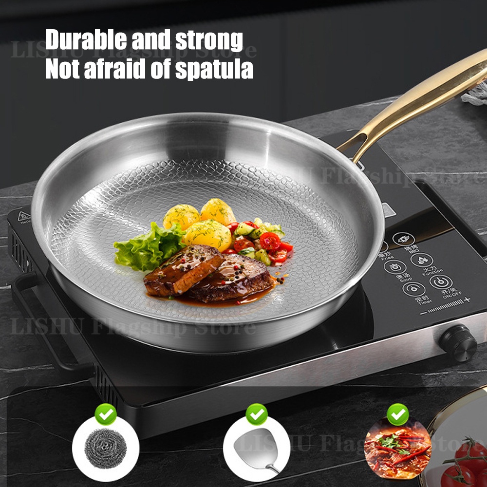 22/24/26/28/30cm Titanium Stai - Egg Waffle Pan 评论和价格