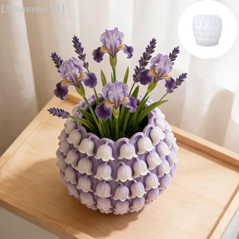 【SSummer10】3D Lily Valley Flow - Potsticker Mold 评论和价格