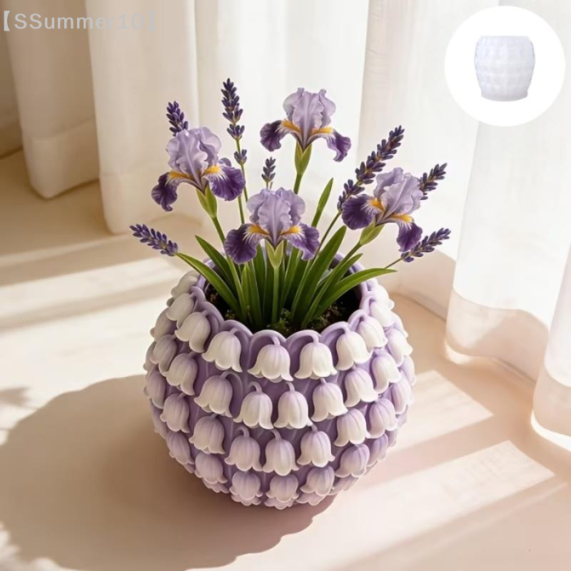 【SSummer10】3D Lily Valley Flow - Potsticker Mold 评论和价格