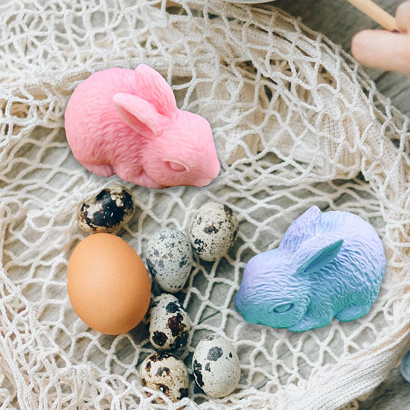 3D Rabbit Silicone Soap Mold E - Bunny Cake Mold 评论和价格