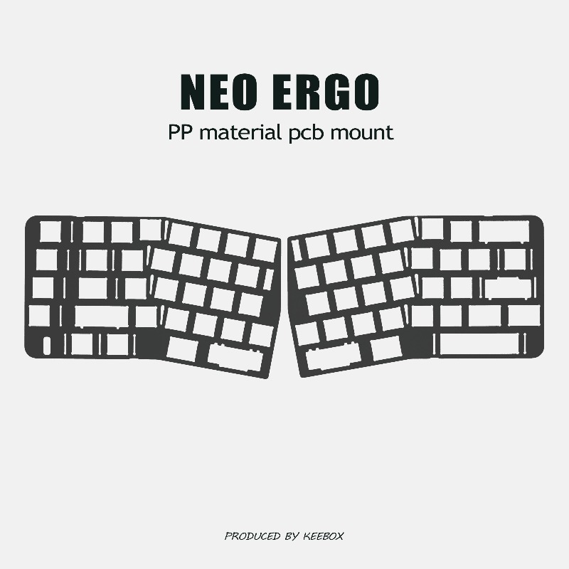 Neo Ergo Keyboard Positioning  - Crepe Pan Carbon 评论和价格