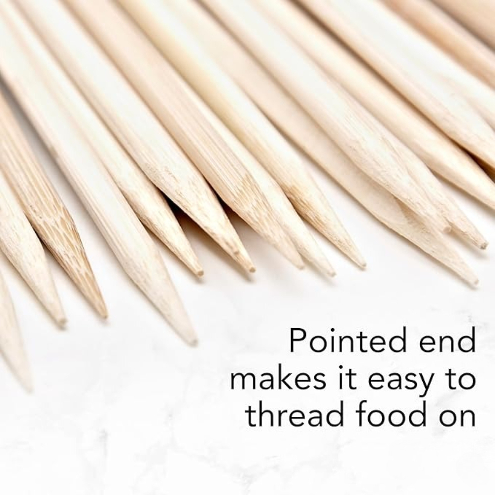 1350/90Pcs Natural BBQ Skewers - Corn Dog Stick 评论和价格