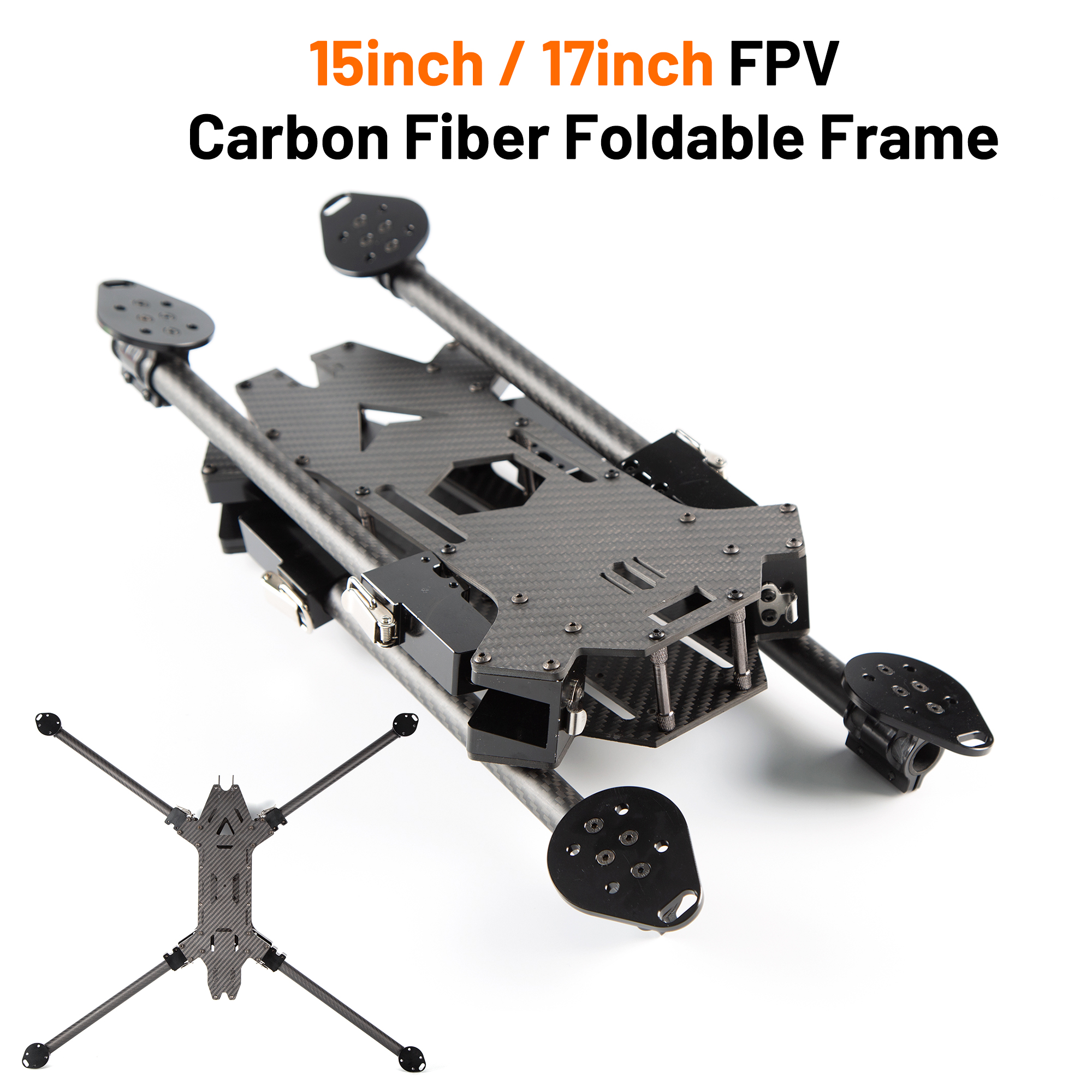 15inch /17inch FPV Carbon Fibe - Crepe Pan Carbon 评论和价格