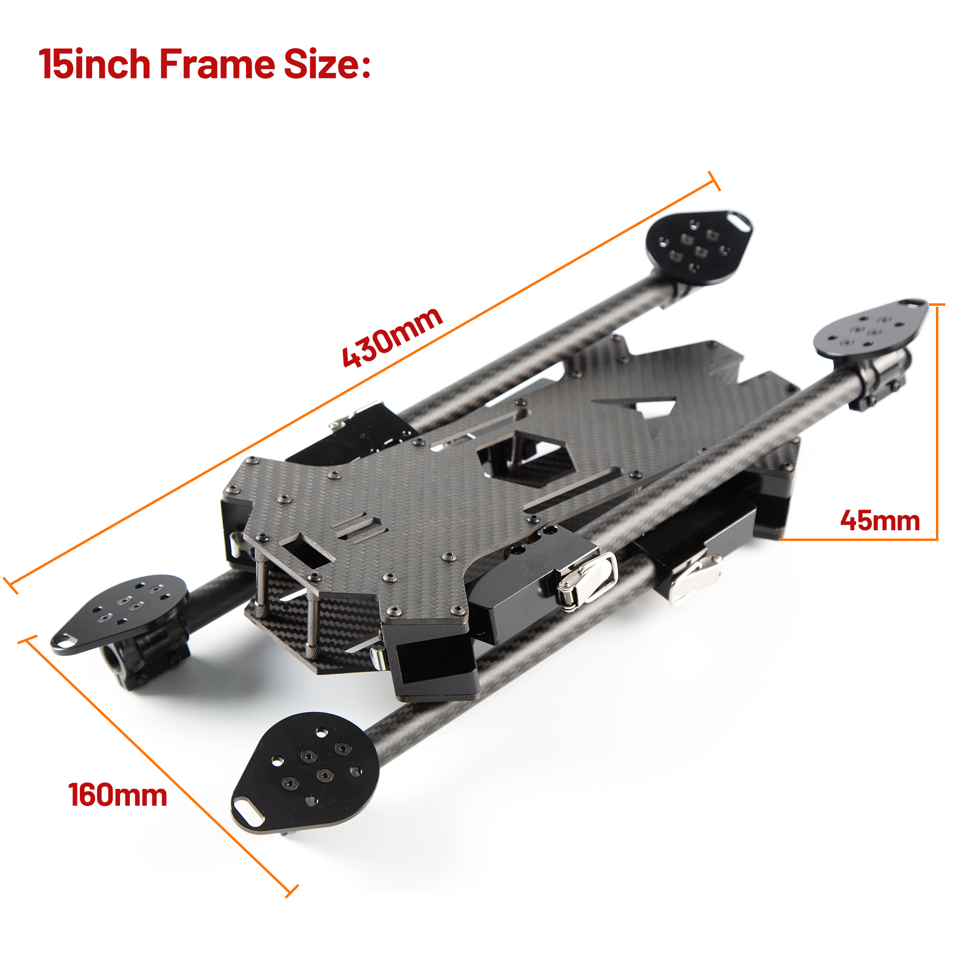 15inch /17inch FPV Carbon Fibe - Crepe Pan Carbon 评论和价格