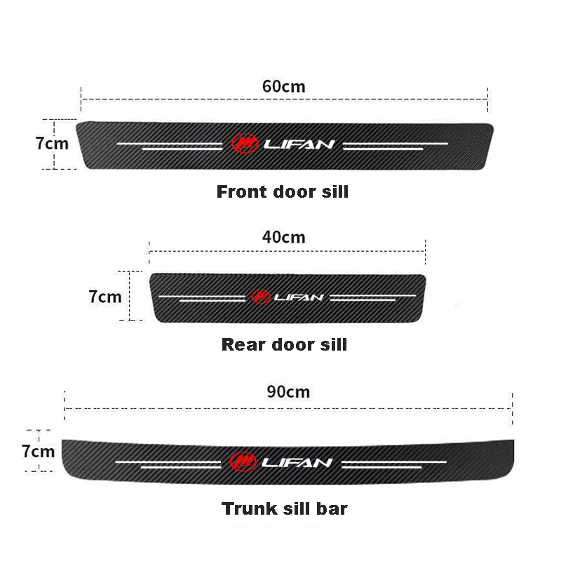 Car Door Threshold Scuff Plate - Crepe Pan Carbon 评论和价格