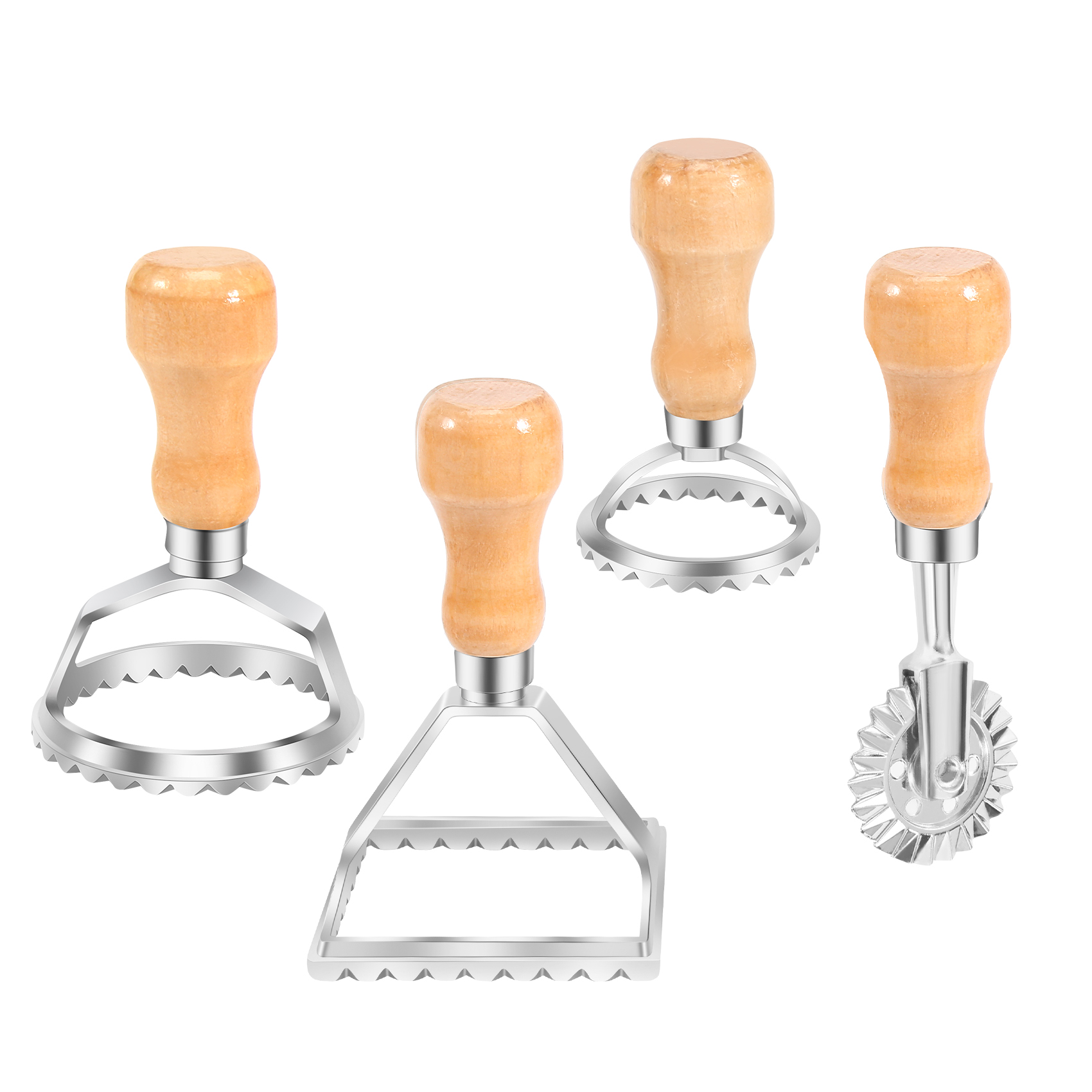 A11I Ravioli Maker Cutter Stam - Dumpling Press Set 评论和价格