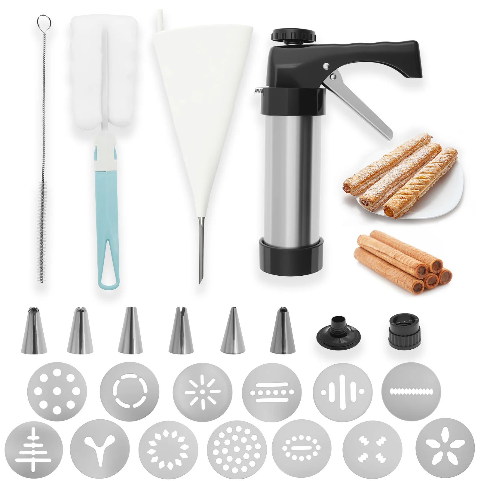 DIY Churro Maker Machine Cooki - Churros Maker Gun 评论和价格