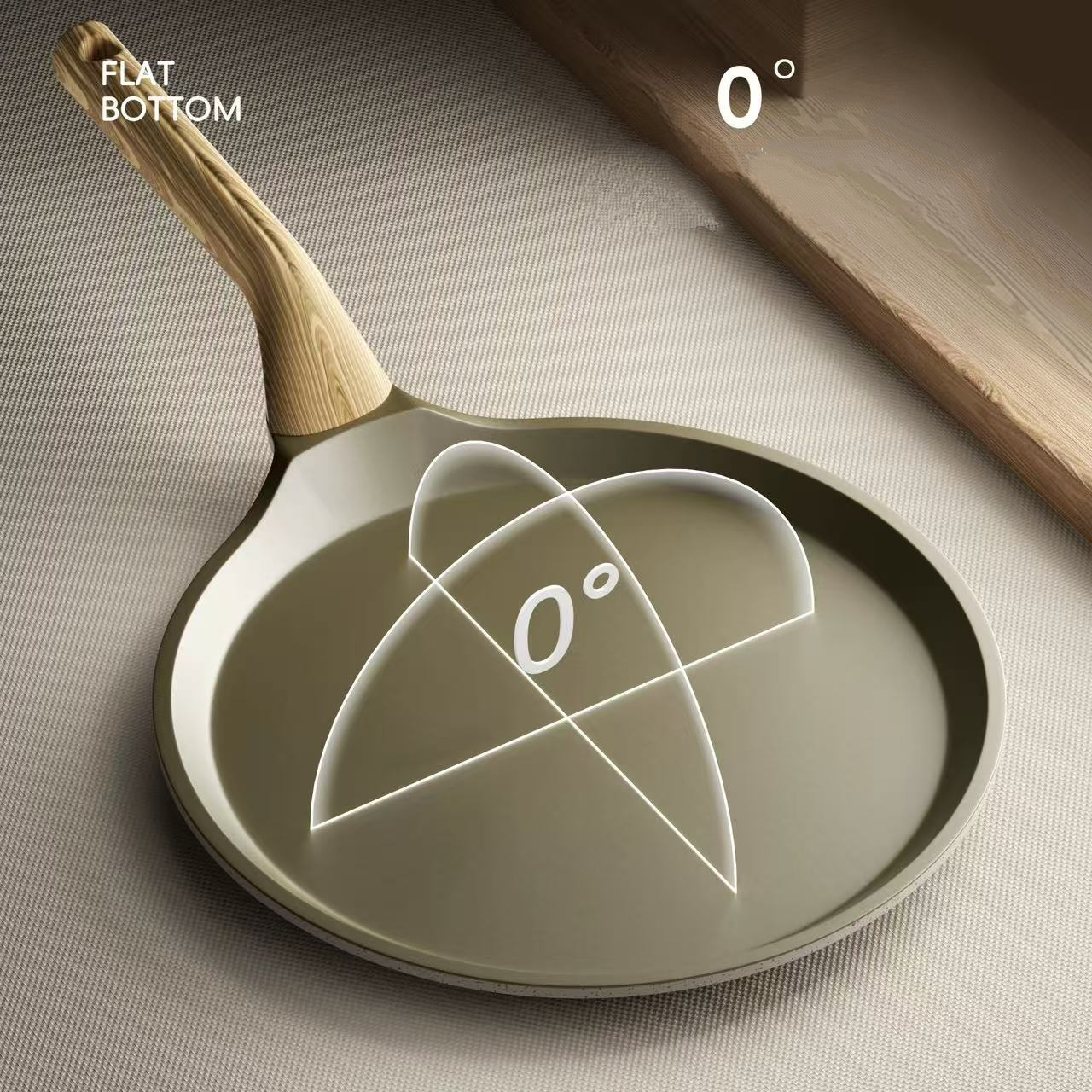 Titanium flat bottomed pan non - Mini Pancake Griddle 评论和价格