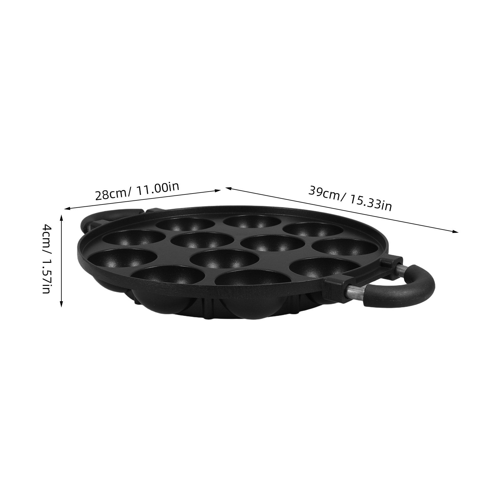 12 Hole Takoyaki Pan Nonstick  - Takoyaki Grill Plate 评论和价格