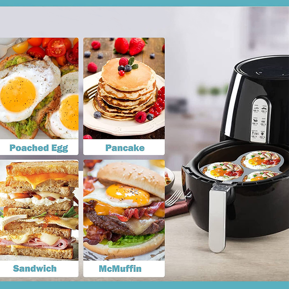 Silicone Egg Mold Air Fryer Eg - Egg Waffle Pan 评论和价格