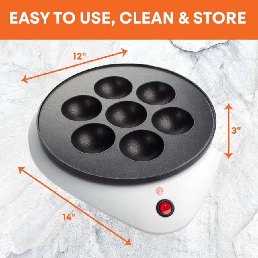 MasterChef Electric Ebelskiver - Takoyaki Grill Plate 评论和价格