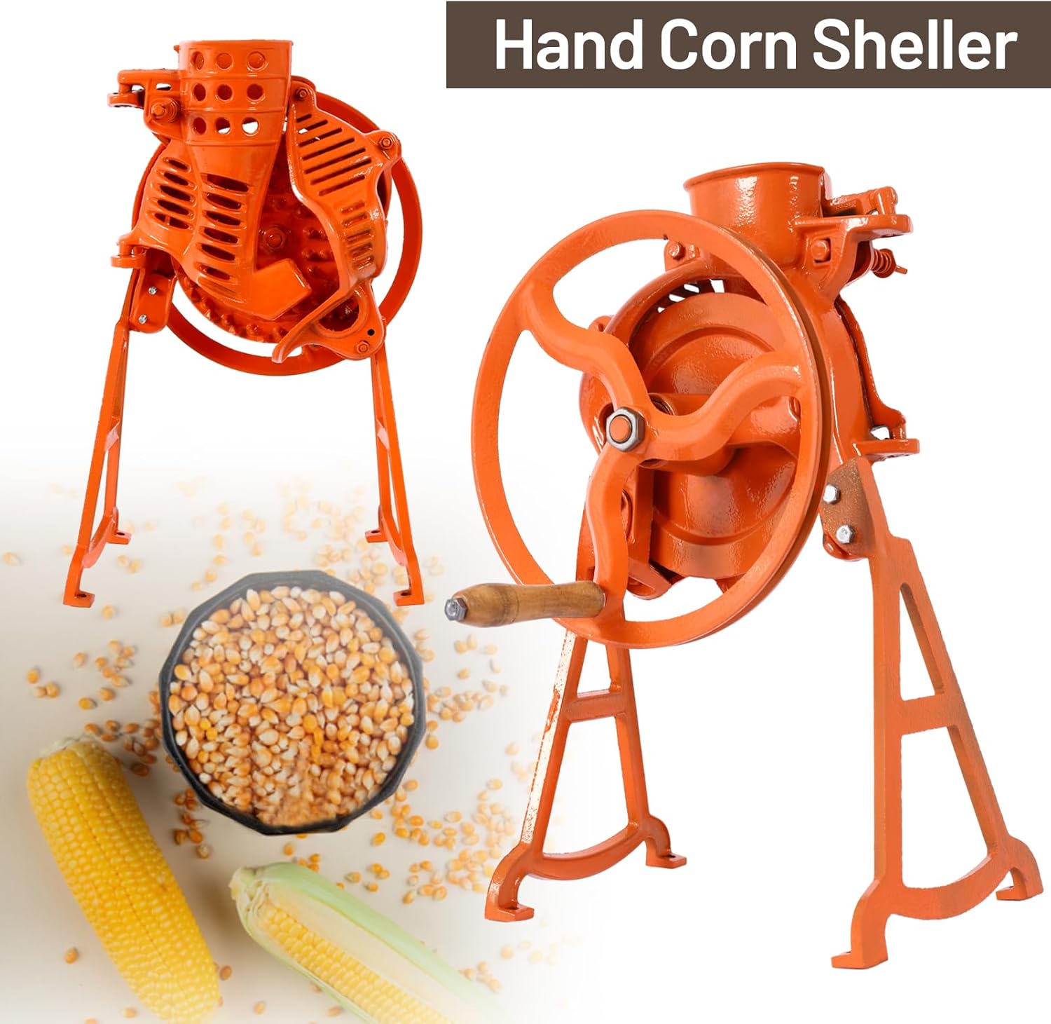 Manual Hand Corn Sheller Heavy - Cast Iron Corn 评论和价格