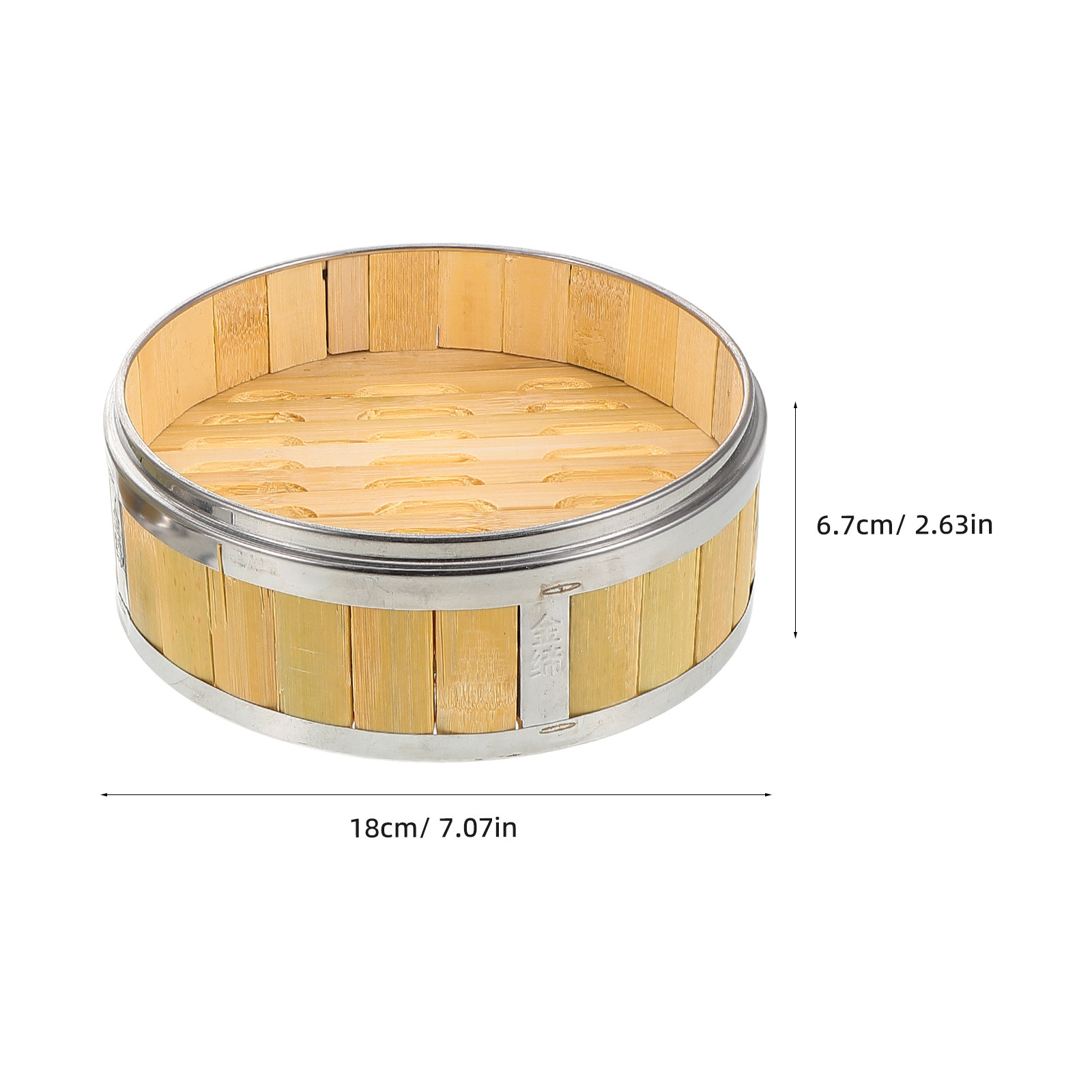 Traditional 18Cm Wood Steamer  - Bao Steamer Bamboo 评论和价格