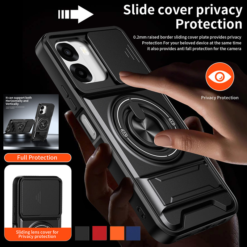 Armor Phone Case For Oppo A6x  - Taco Stand Holder 评论和价格