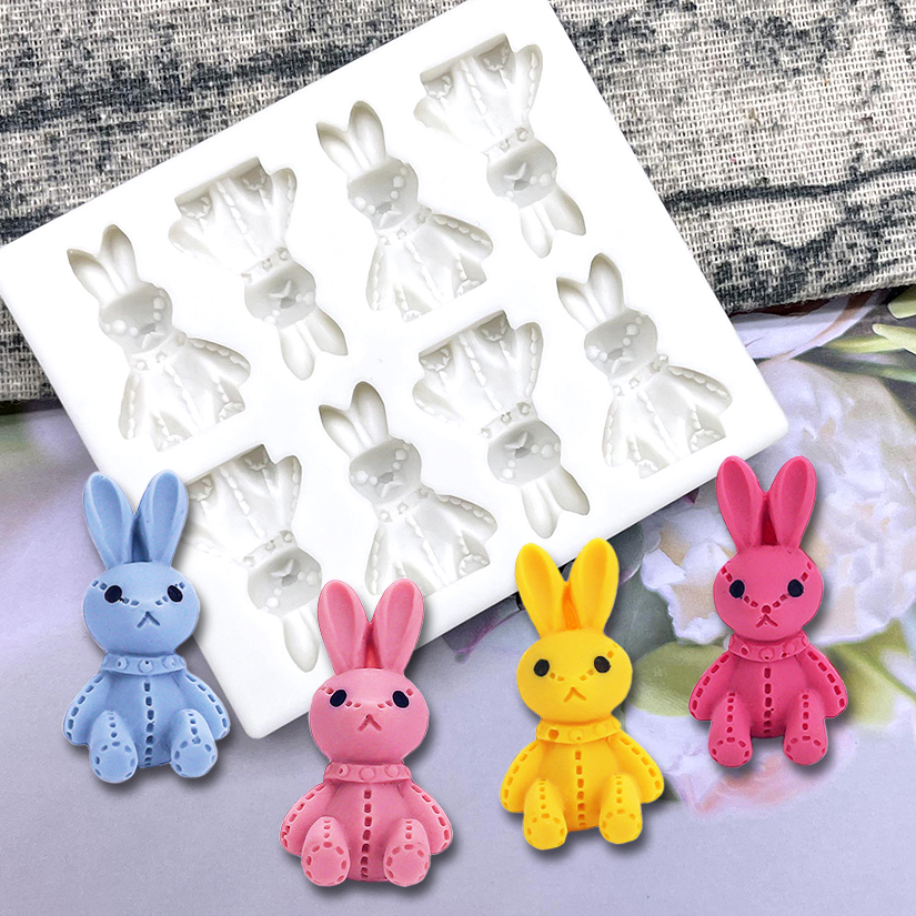 Easter Bunny Silicone Cake Bak - Bunny Cake Mold 评论和价格