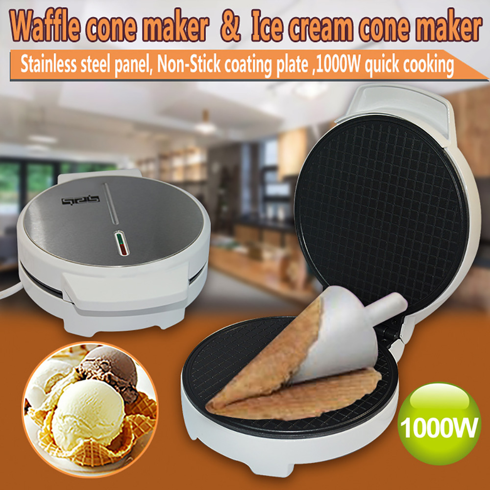 Waffle Cone Make Premium Egg R - Waffle Cone Maker 评论和价格