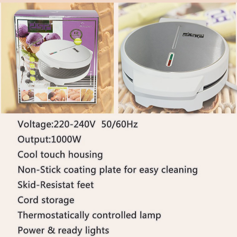Waffle Cone Make Premium Egg R - Waffle Cone Maker 评论和价格
