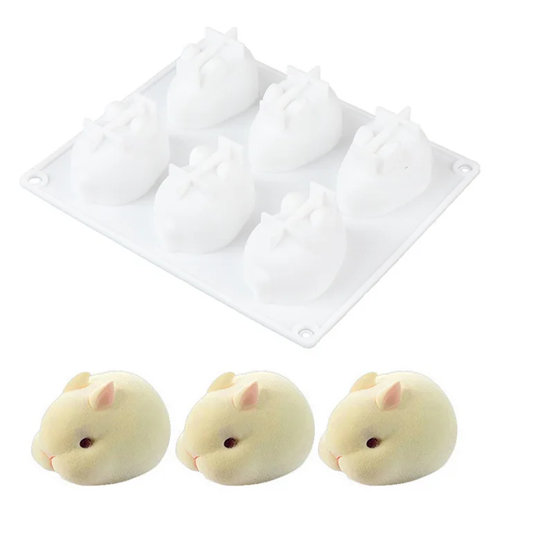 Silicone 3D Bunny Rabbit Cake  - Bunny Cake Mold 评论和价格
