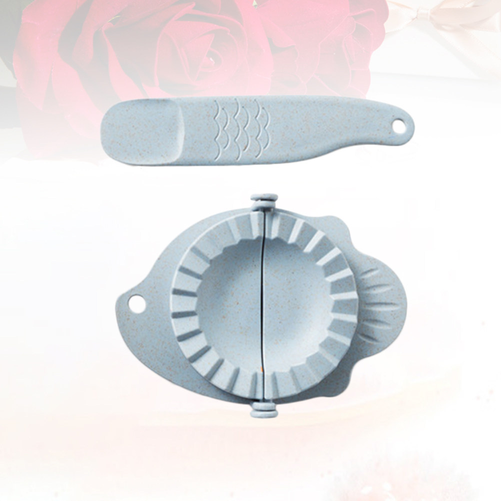2Pcs Dumpling Maker Set Wheat  - Dumpling Press Set 评论和价格
