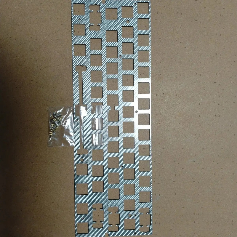Wooting60HeV2 Carbon Fiber Pos - Crepe Pan Carbon 评论和价格