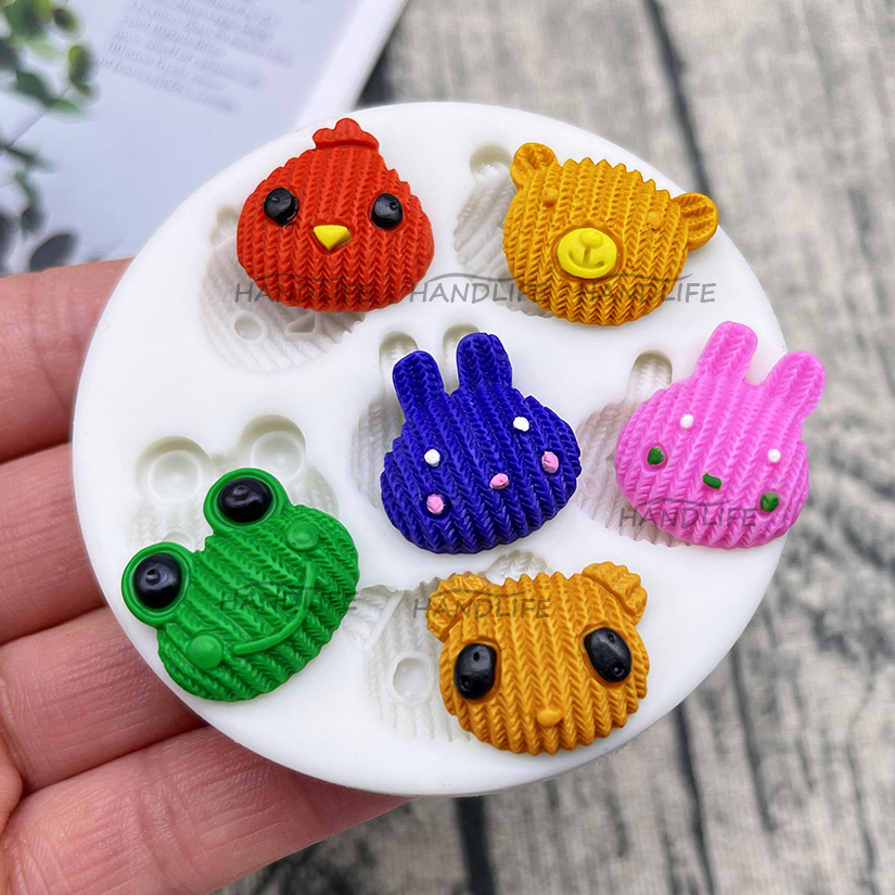Cute Bear Chick Rabbit Frog Si - Bunny Cake Mold 评论和价格
