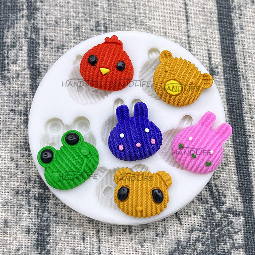 Cute Bear Chick Rabbit Frog Si - Bunny Cake Mold 评论和价格