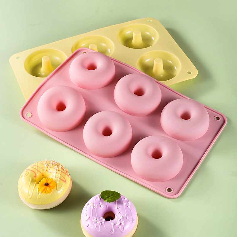 6 Donut Cake Silicone Molds Ki - Donut Mold Silicone 评论和价格