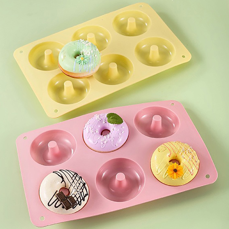 6 Donut Cake Silicone Molds Ki - Donut Mold Silicone 评论和价格