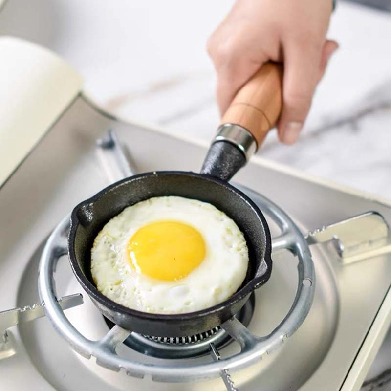 Egg Pan Cast Iron Skillet Fryi - Egg Waffle Pan 评论和价格
