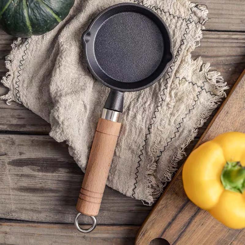 Egg Pan Cast Iron Skillet Fryi - Egg Waffle Pan 评论和价格