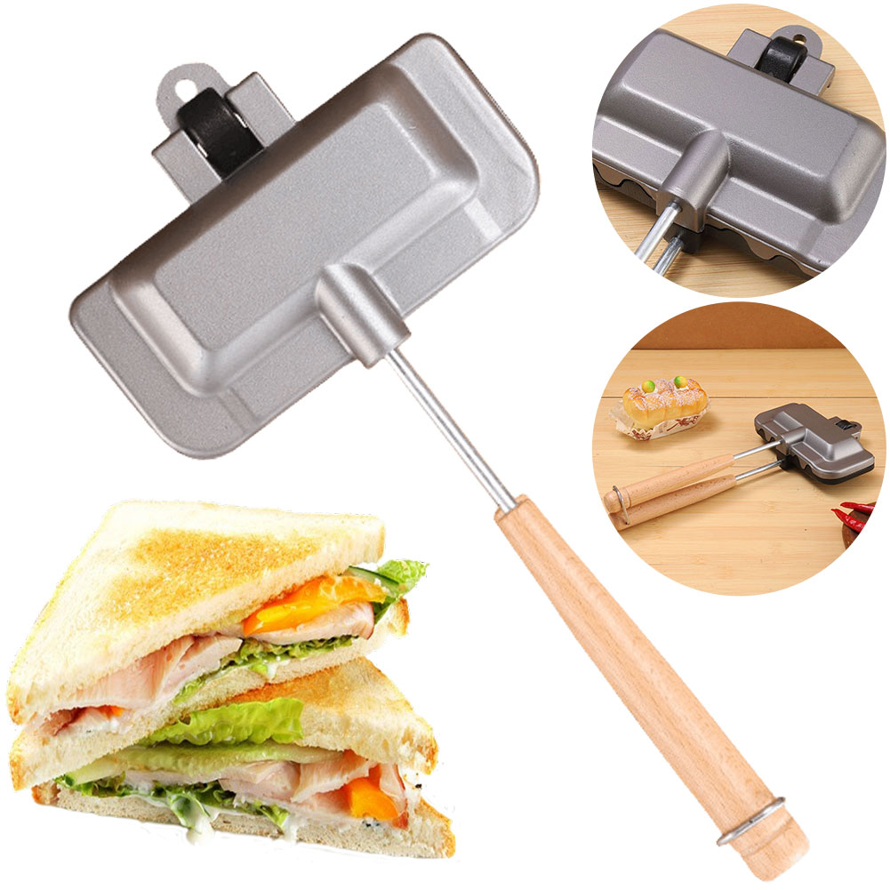 Double-Sided Sandwich Pan Non  - Hot Dog Press 评论和价格