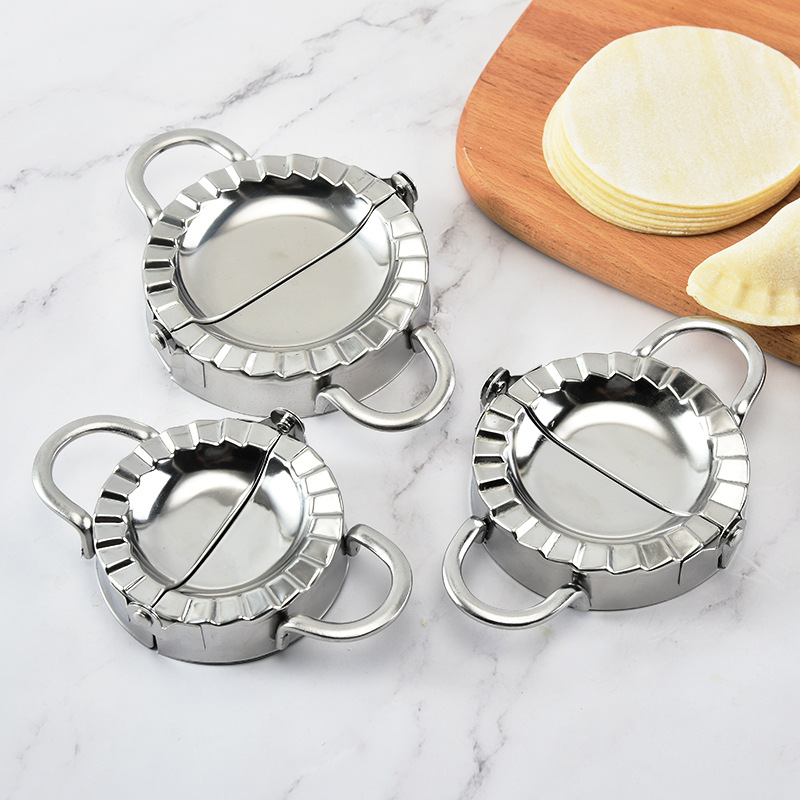 Stainless Steel Dumpling Maker - Dumpling Press Set 评论和价格