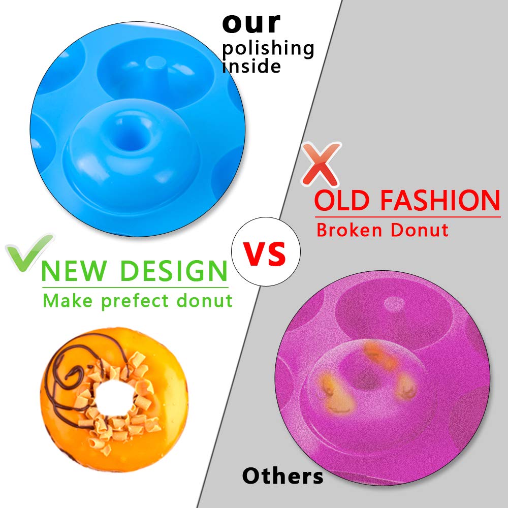 6 Holes Silicone Donut Mold Ba - Donut Mold Silicone 评论和价格