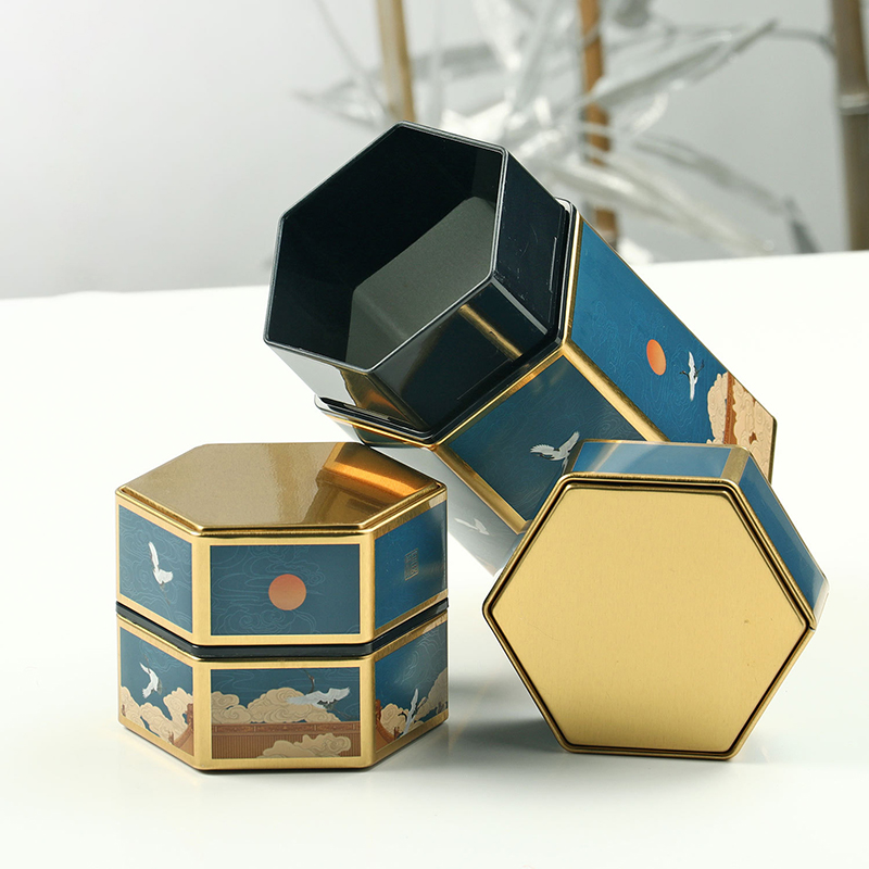 Creative Hexagonal Teapot Tin  - Cast Iron Corn 评论和价格