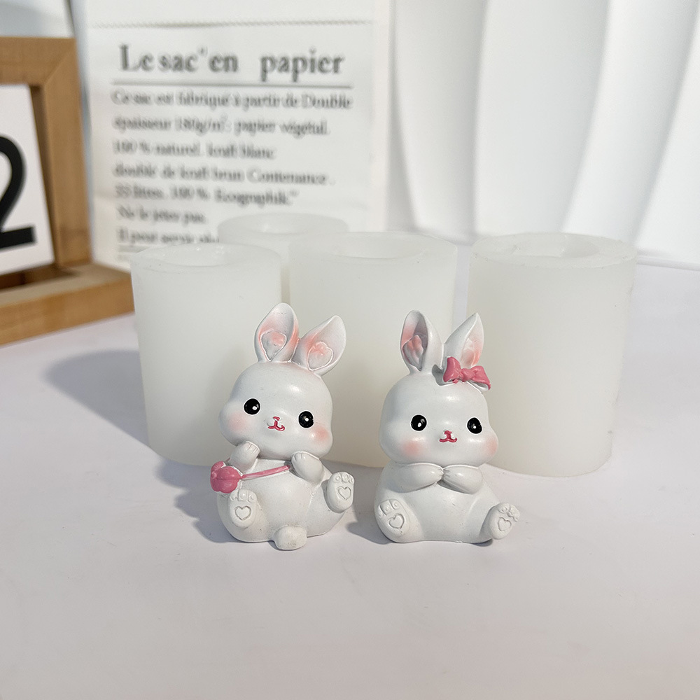 Easter Bunny Silicone Mold Cut - Bunny Cake Mold 评论和价格