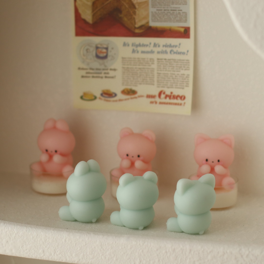 Easter Cute Rabbit Bear Silico - Bunny Cake Mold 评论和价格