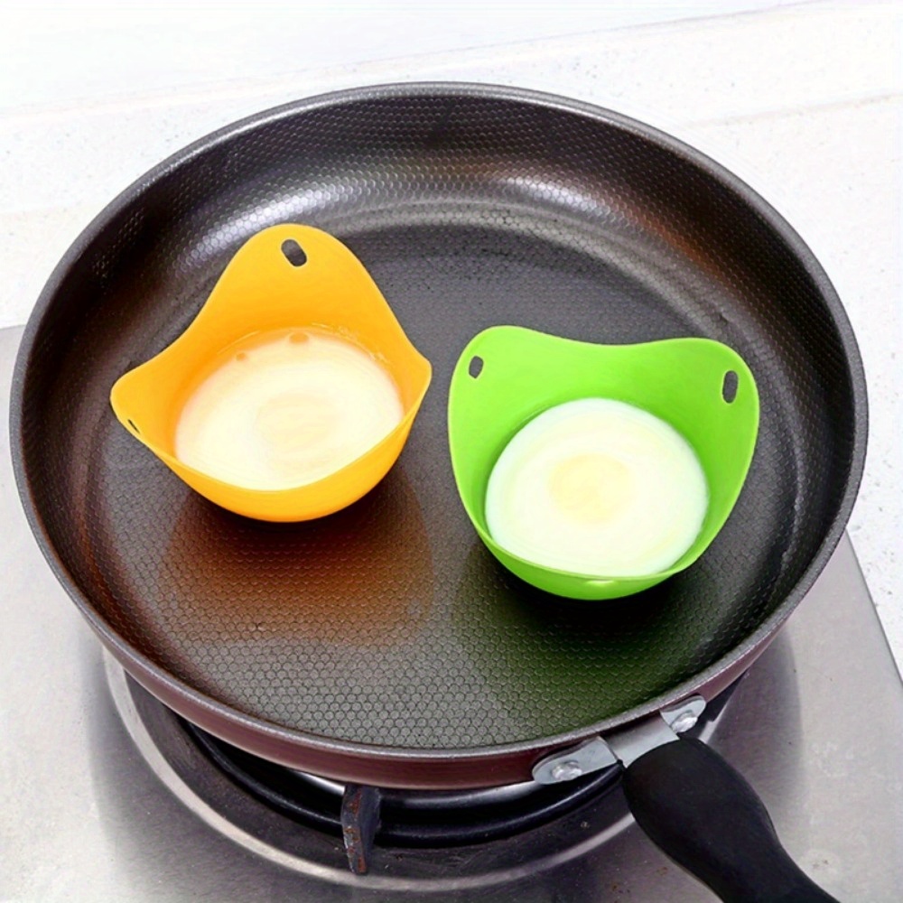 4Pcs Random Colors Egg Poacher - Egg Waffle Pan 评论和价格